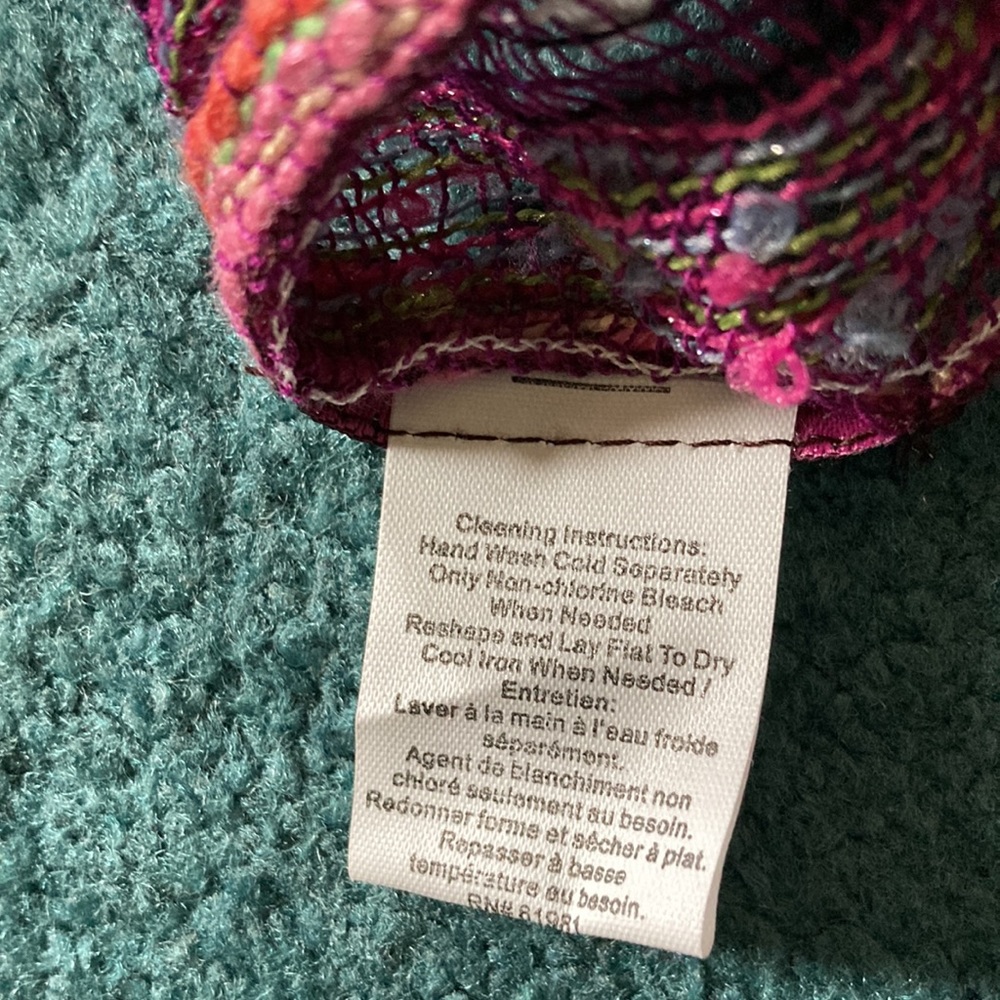 Multi colored scarf - Picture 2 of 4